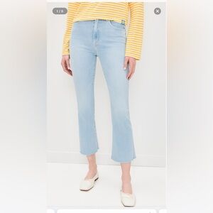 Mother Hustler Ankle Fray Jeans 26